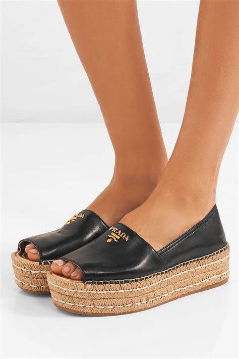 prada espadrilles black